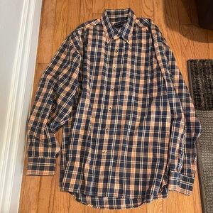 White pepper long sleeved button down shirt